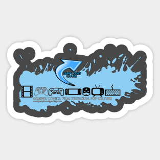 JumpBoost Splatter Logo Sticker